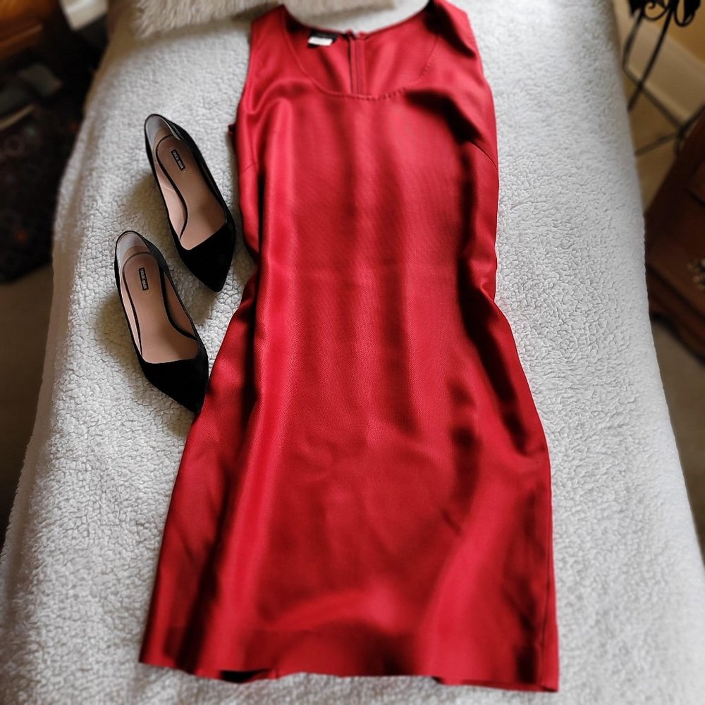 Les Copains Red Sleeveless Dress 48
